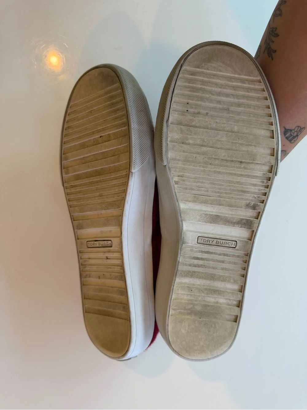 Tory Burch Rudi Ombré Wool Slip-On Wool Shoes - Size 8.5
